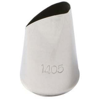 Zdobící špička BX1405 slza nerez